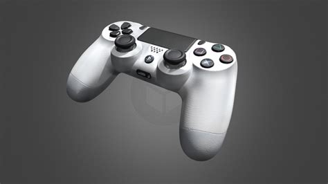 ps controller buy royalty   model  visualization  sketchfab store