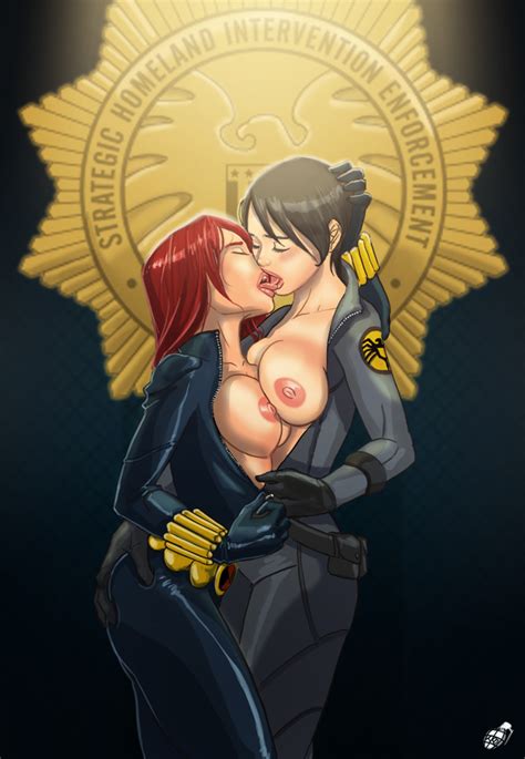 maria hill and black widow avengers lesbian porn superheroes pictures luscious hentai and