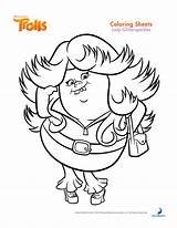 Trolls Coloring Pages Printable Movie Sheets Troll Para Colorear Lady Activity Dibujos Bergen Print Disney Trendy Pdf Theaters 4th Colouring sketch template