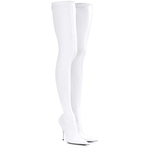 kylie jenner thigh high balenciaga boots are a white hot summer trend