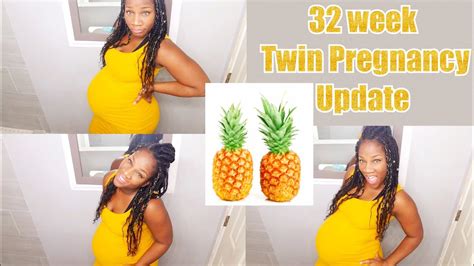 32 week twin pregnancy update 8 months pregnant with twins youtube