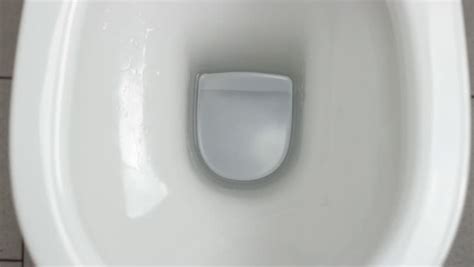 Flush Clean Wc Water Splash In Toilet Stock Footage