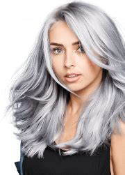 silver hair dye
