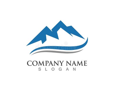 bergen logo template vector illustratie illustration  modern