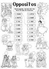Opposites Worksheet Opposite Adjectives Worksheets Kids Coloring Adjective Pages Worksheeto Young Via Kindergarten Tall Short Easy Activities Small Big Learners sketch template
