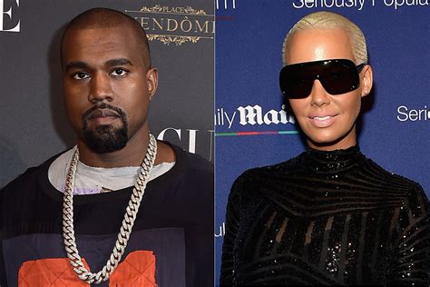 kanye west says he never let amber rose play with his ass xxl