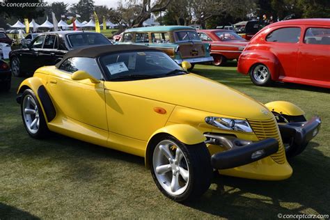 auction results  sales data   plymouth prowler