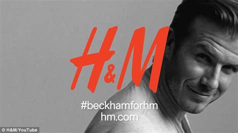 david beckham reveals he blushed when his racy handm ad came