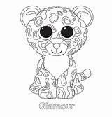 Coloring Beanie Boo Pages Ty Boos Magic Glamour Party Bamboo Printable Print Sheets Kids Babies Color Coloringtop Colouring Kleurplaten Birthday sketch template