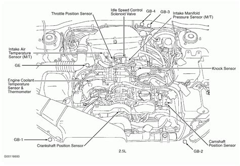 subaru engine parts diagram