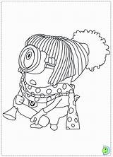 Coloring Mimoni Minion Pages Despicable Girl Printable Minions Omalovánky Lucy Dinokids Vytisknutí Cartoons Cz Creative Drawing Magazín Kreativní Omalovanky Print sketch template