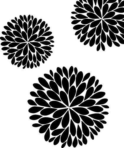 flower stencil  craft chop stencil patterns stencil art stencil