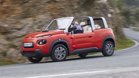 drive citroens  mehari  convertible electric car top gear