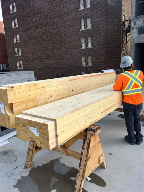 timber construction appears  pair  toronto projects urbantoronto