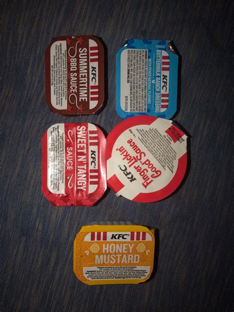 my review of every kfc sauce delishably food and drink