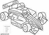 Car Coloring Pages Color Number Kids Numbers Race Cars Games Racing Dirt Printable Online Worksheets Drag Late Model Sun Racecar sketch template