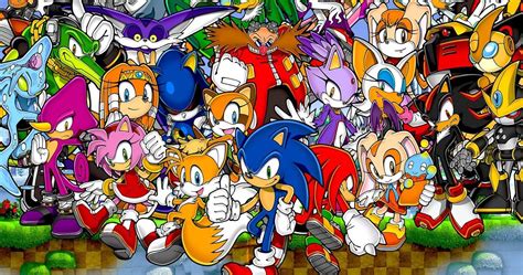 sonic  hedgehog characters   time ranked
