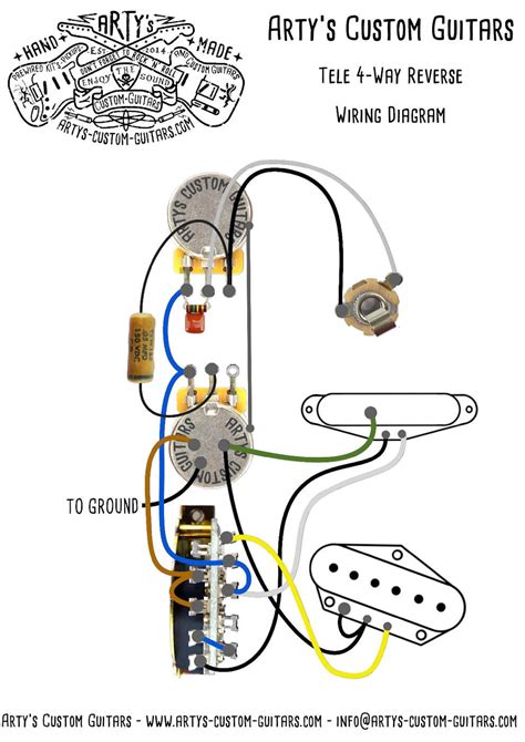 telecaster guitar wiring diagram