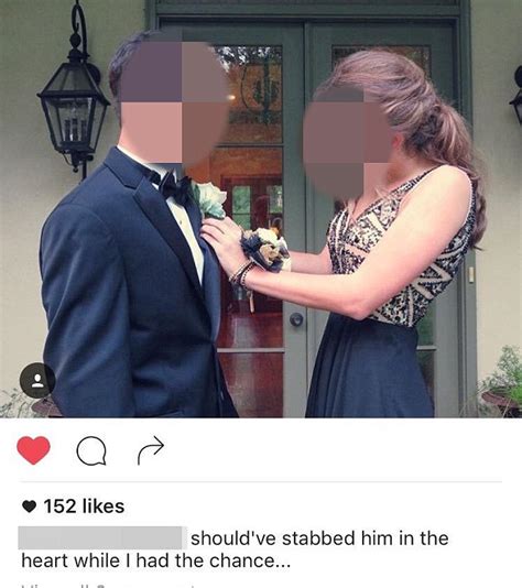 high schooler adds witty new captions to old instagram photos after her ex cheated daily mail