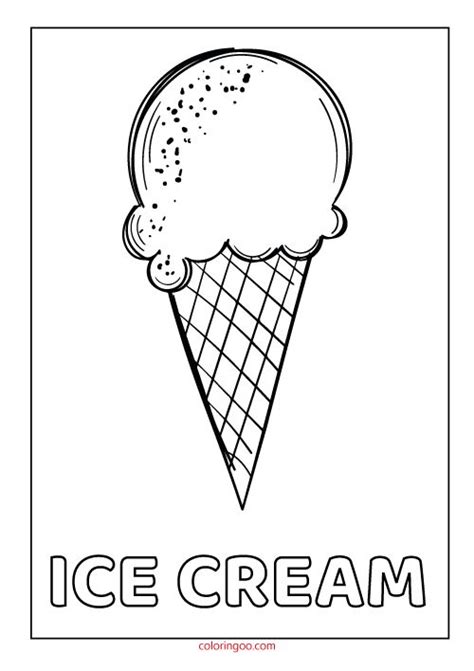 printable ice cream  coloring pages  kids ice cream coloring