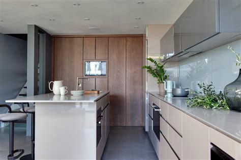 canal penthouse contemporary kitchen london  koldoco houzz uk