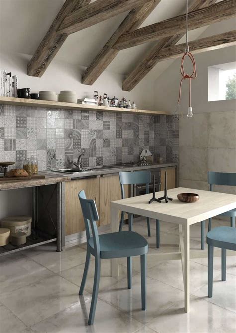 top  patchwork tile backsplash designs  kitchen