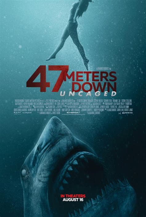 new 47 meters down uncaged trailer takes you through a
