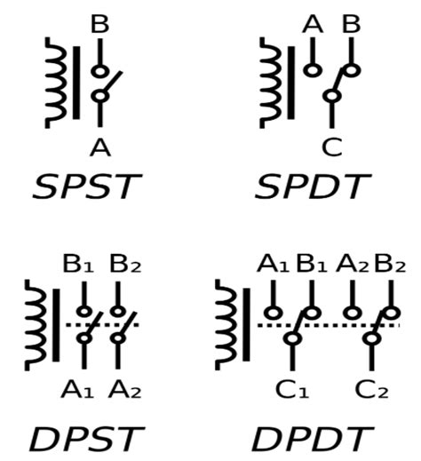 relay symbol  schematic