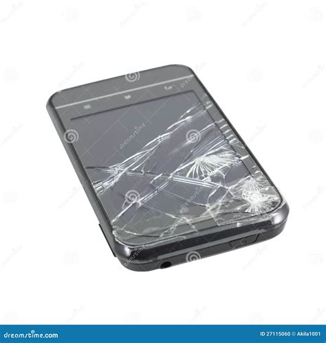 broken phone stock photo image