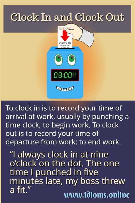 clock   clock  idioms