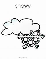 Snowy Coloring Built California Usa sketch template