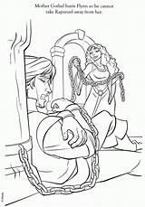 Tangled Flynn Gothel Rider Rapunzel Hurts sketch template