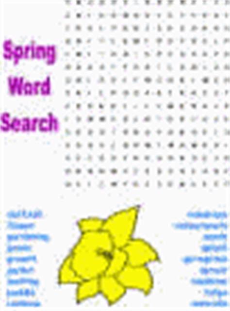 spring printable worksheets
