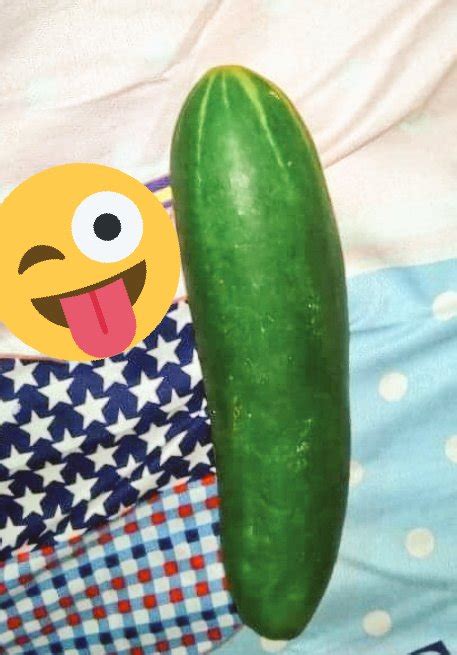 naughty but sweet on twitter cucumber 🥒 it is for the afternoon