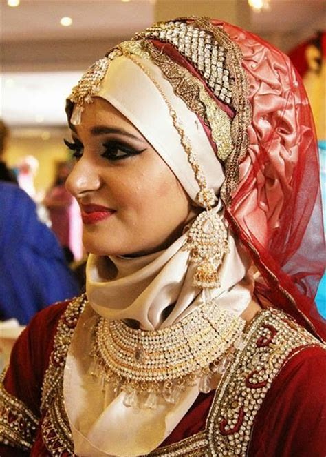 Modern Hijab Ideas For Indian Bridals Hijab 2014