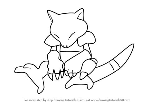 abra page coloring pages