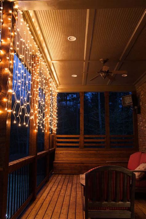 diy string lights ideas  fall porch  yard amazing diy