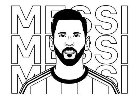 messi  kids coloring pages lionel messi coloring pages coloring