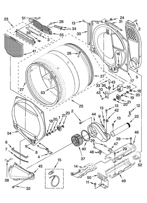 kenmore front load washer parts diagram diagram resource