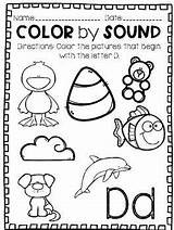 Sounds Kindergarten sketch template