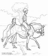 Horse Coloring Pages Riding Printable Horses Lessons Choose Board Sheets sketch template