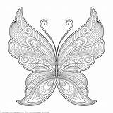 Butterfly Mandala Coloring Pages Getcoloringpages Schmetterling Patterns Choose Board sketch template