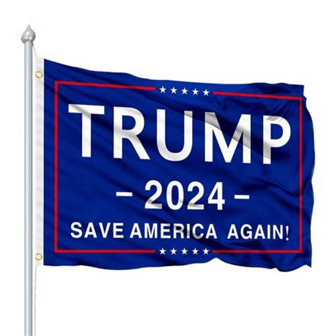 trump 2024 flag 3x5 outdoor indoor save america again flag ebay