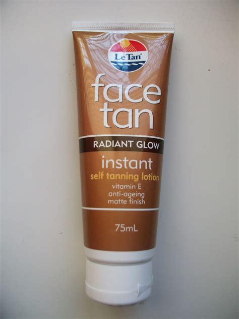 beauty fix le tan instant face tan