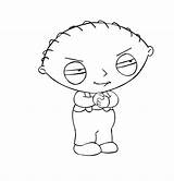 Stewie Griffin Cartoon Characters Draw Step Outline Coloring Sketch Head Guidelines Template Pages Rubber Guide Rub Pencil Now sketch template