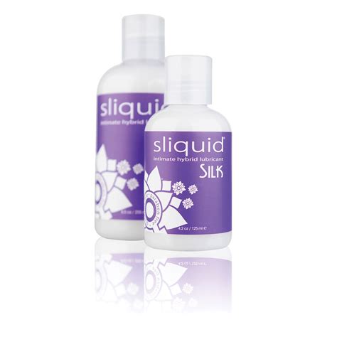 Sliquid Silk Hybrid Lubricant Entice Me Sex Toys And Accoutrement