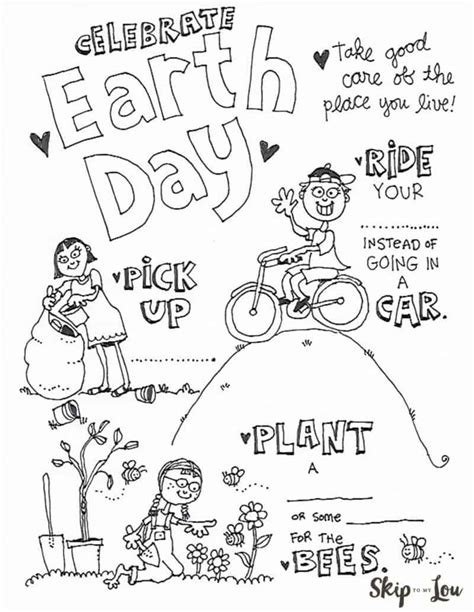 earth day coloring pages       informational image