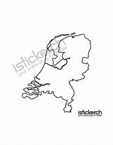 Niederlande Landkarte Wappen sketch template