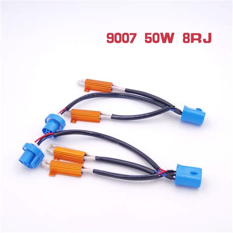 led load resistor drl headlight  ohm  error wiring harness decoder ebay