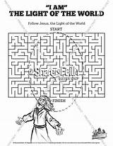 Bible Mazes Maze Solomon Sharefaith sketch template